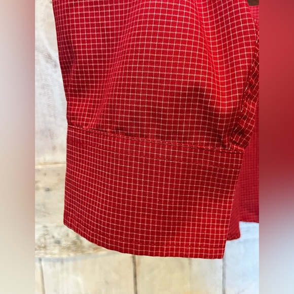 Ohio State Buckeyes Men’s Embroidered Button Down Plaid Long Sleeve Shirt  XL - Picture 6 of 12